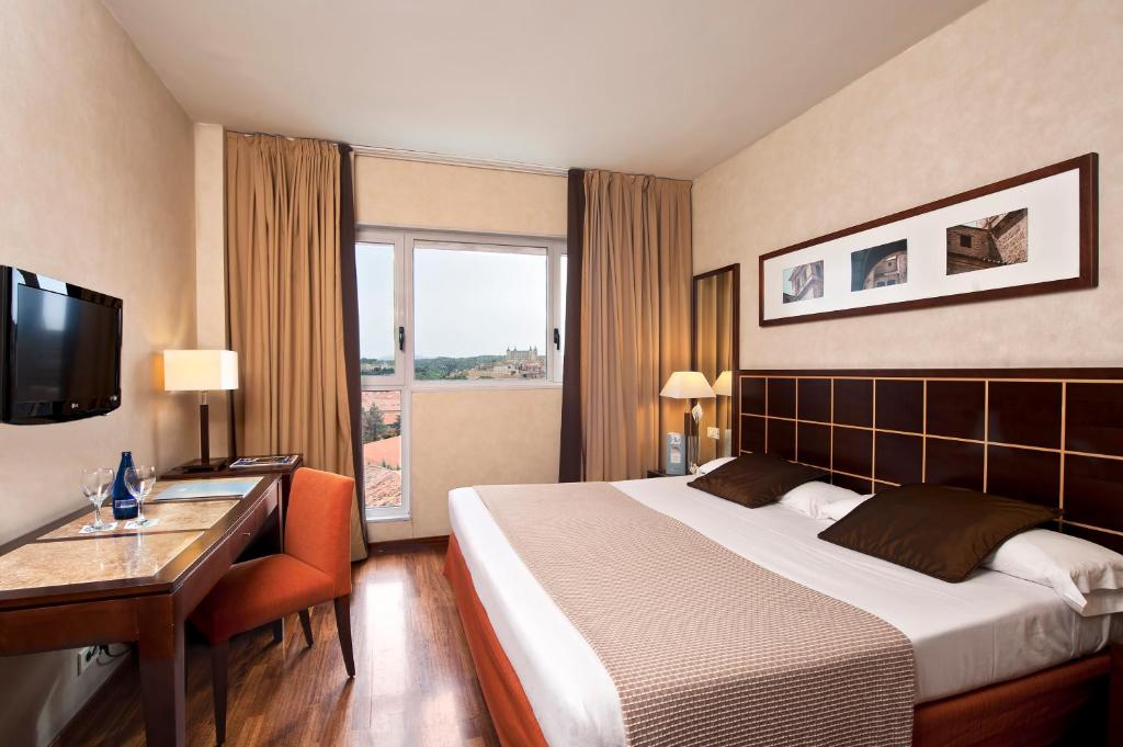 Habitación doble del hotel Eurostars Toledo