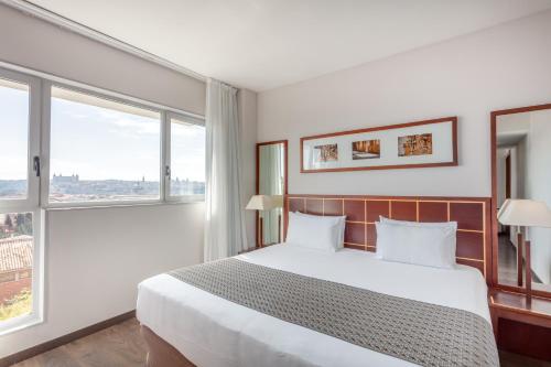 Habitación Doble con vistas del hotel Eurostars Toledo. Foto 2