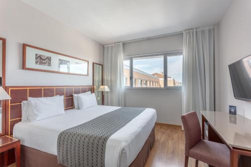 Habitación Doble con aparcamiento - 1 o 2 camas del hotel Eurostars Toledo. Foto 1