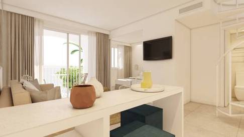 Dúplex Premium Vista Mar del hotel Carema Beach Menorca. Foto 1