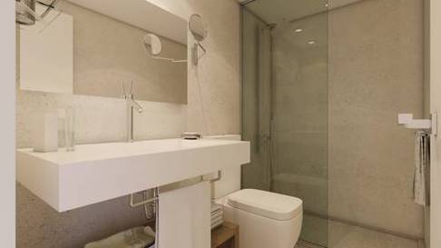 Estudio Select Vista Mar Lateral del hotel Carema Beach Menorca. Foto 2