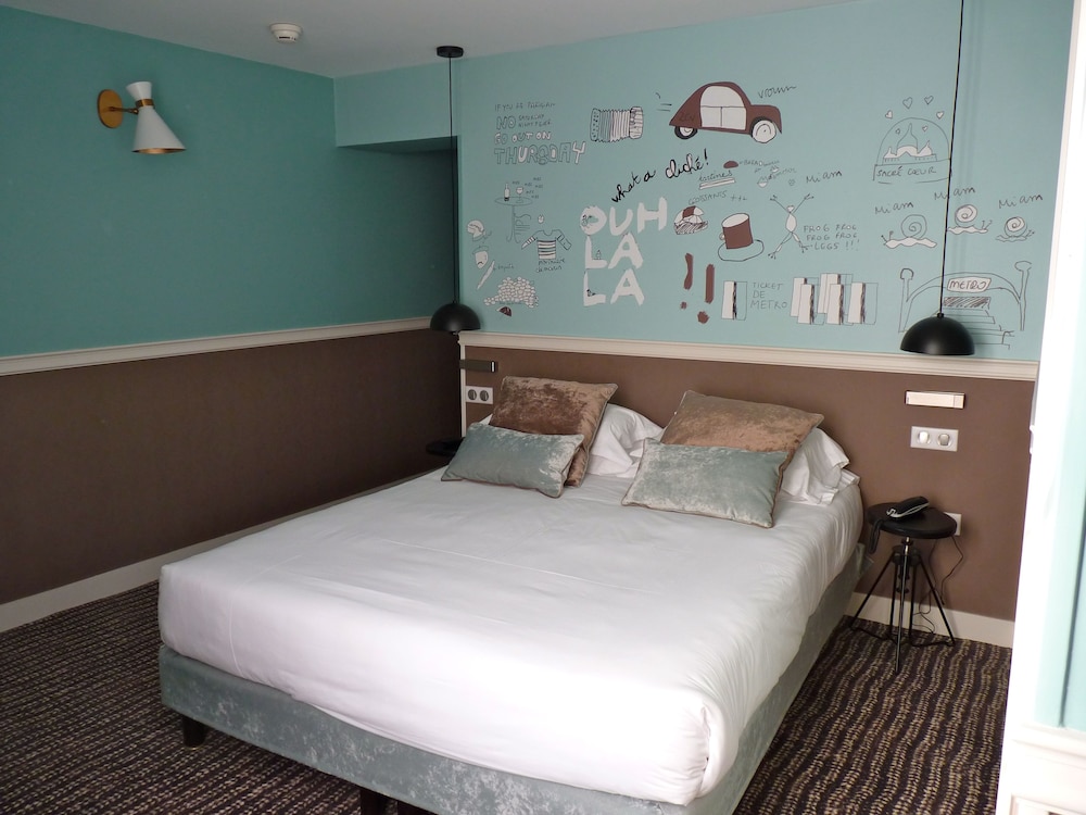 Habitación superior del hotel Les Trois Poussins