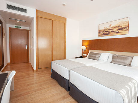 Habitación doble del hotel B&B Logroño Las Cañas. Foto 1