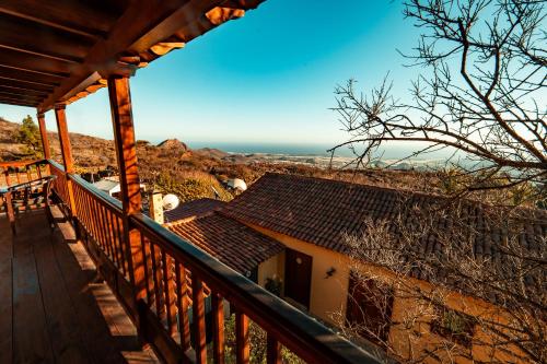 Habitación Doble con vistas al mar del hotel La Correa del Almendro. Foto 2