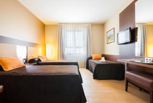 Habitación Triple del hotel Ciudad De Alcaniz