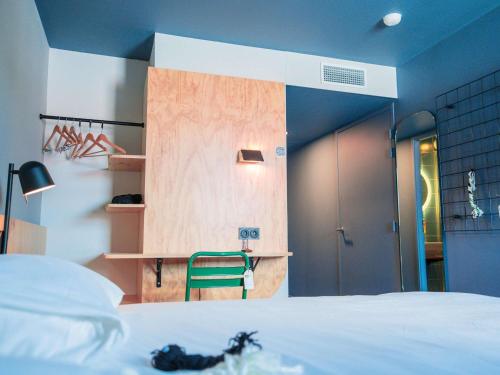 Habitación Pop con 2 camas individuales del hotel greet hotel Montpellier Aeroport Parc des Expos. Foto 12