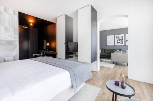 Suite de 1 dormitorio del hotel Garner Hotel Maastricht. Foto 3