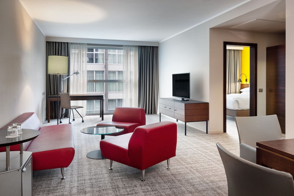 Suite presidencial, 1 cama de matrimonio grande del hotel Four Points By Sheraton Bolzano
