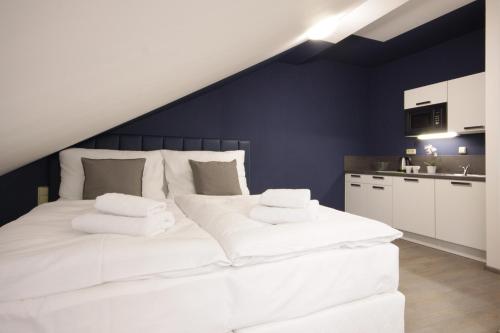 Junior suite 2 Camas individuales kitchenette del hotel Alveo Suites. Foto 14