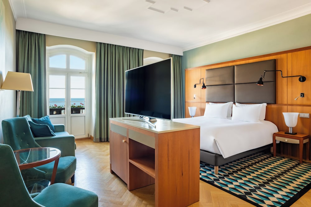 SUITE JUNIOR lado mar, cama doble, con balcón del hotel Sofitel Grand Sopot. Foto 1