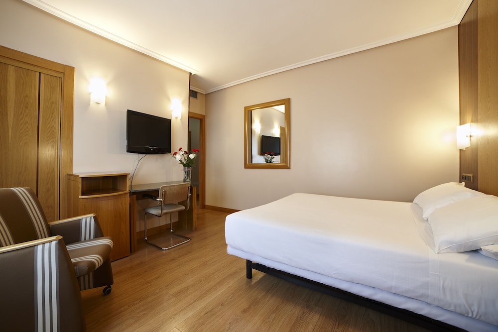 Habitación con 1 cama doble o 2 individuales del hotel Zenit Dos Infantas. Foto 4