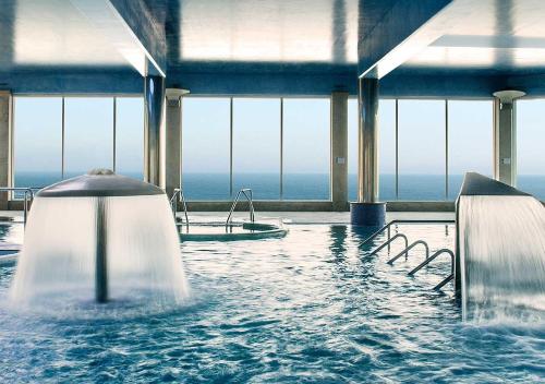 Habitación Doble con vistas al mar y acceso al spa - 2 camas del hotel Talaso Atlantico