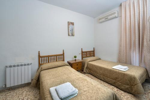 Habitación Doble - 2 camas del hotel Santa Bárbara. Foto 3