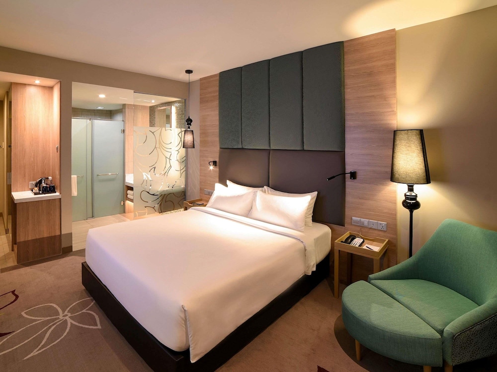 Habitación doble superior, 1 cama doble, planta ejecutiva del hotel Mercure Selangor Selayang