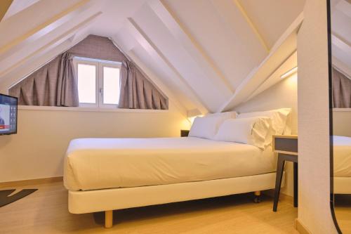 Habitación Individual del hotel Praza Quintana