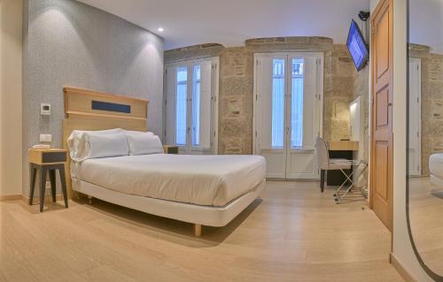 Habitación Doble - 1 o 2 camas del hotel Praza Quintana. Foto 15