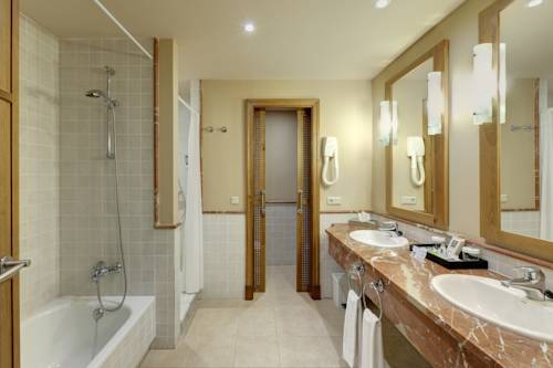 Habitación doble Vista Parcial Mar 2 camas del hotel Fuerte El Rompido