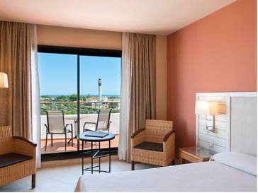 Habitación Doble Vista Mar Frontal del hotel Fuerte El Rompido