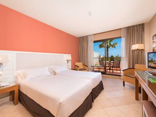 Habitación Doble Clásica dos camas individuales del hotel Fuerte El Rompido