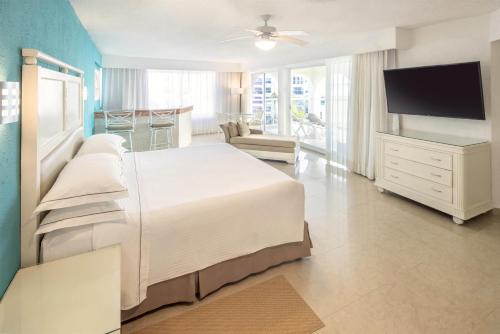 Suite Junior con vistas al mar del hotel Occidental Costa Cancún All Inclusive