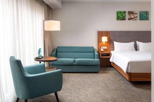 Suite Junior del hotel Hilton Garden Inn Bucharest Old Town. Foto 7