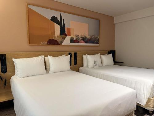 Habitación Ejecutiva - 2 camas dobles del hotel Novotel Mexico City Santa Fe