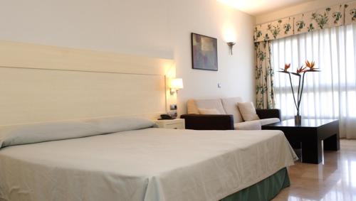 Habitación doble Superior 1 Cama queen con salón Sofá Cama incluido del hotel Senator Águilas. Foto 3