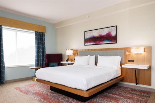 Suite Estudio con cama extragrande del hotel Hilton Garden Inn New York / Staten Island. Foto 2