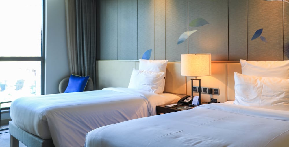 Habitación superior, 2 camas individuales, vistas a la ciudad del hotel Pullman Nanchang Sunac