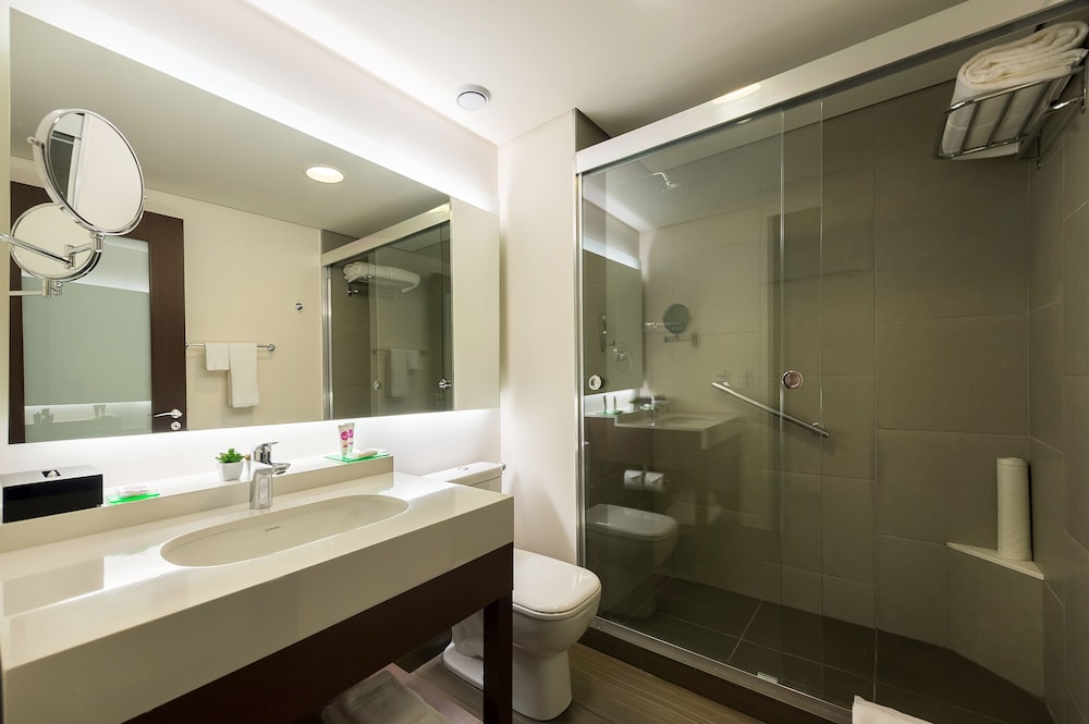 Habitación, 1 cama de matrimonio grande del hotel Hyatt Place Sao Jose Do Rio Preto. Foto 4