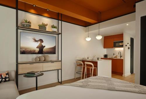 Estudio Executive del hotel Citadines Apart'hotel Holborn-covent Garden London. Foto 1