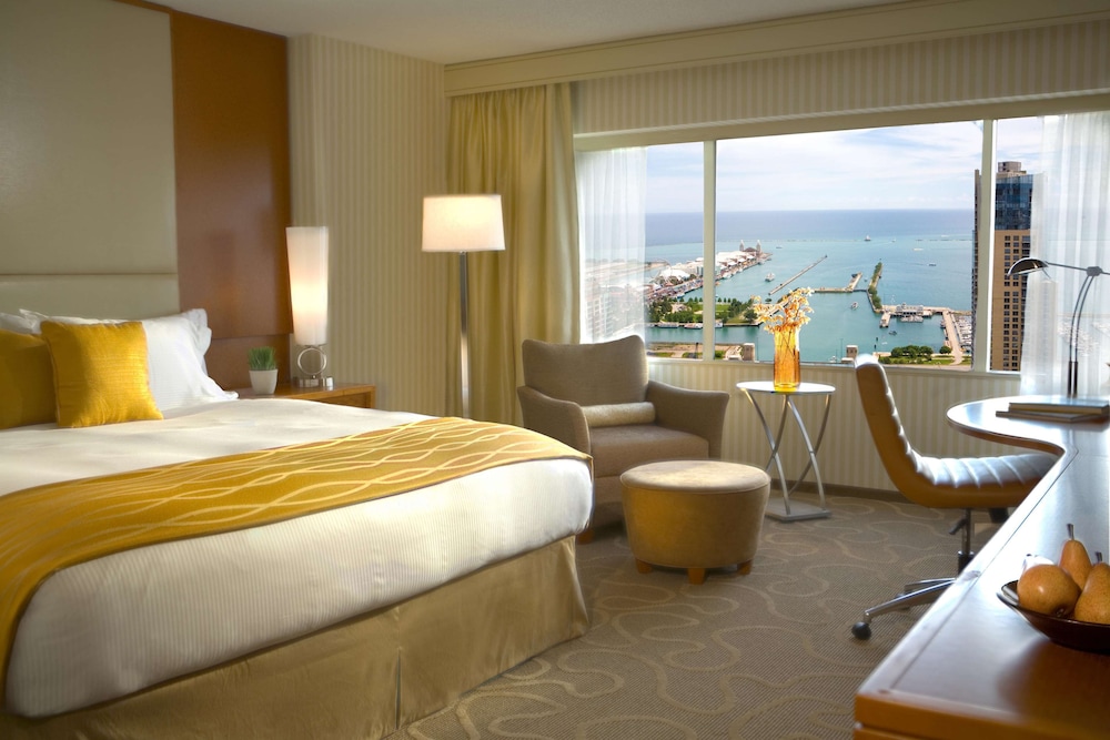 Habitación clásica, 1 cama de matrimonio grande, vistas al lago del hotel Swissotel - Chicago