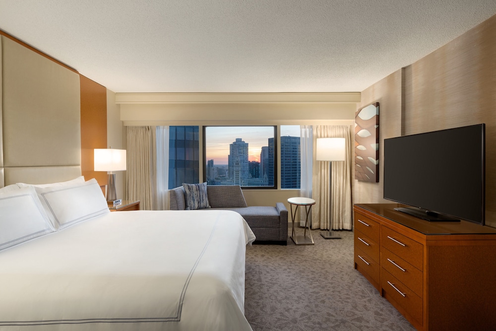 Suite ejecutiva, 1 cama de matrimonio grande, vistas a la ciudad del hotel Swissotel - Chicago