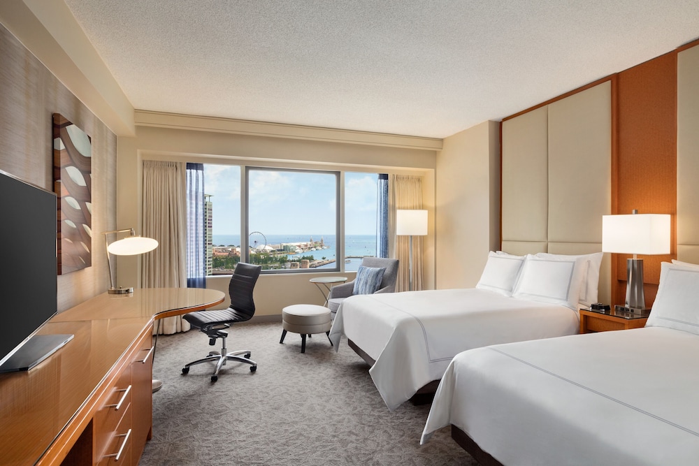 Swiss Pinnacle, Habitación doble, 2 camas dobles, no fumadores, vistas al lago del hotel Swissotel - Chicago