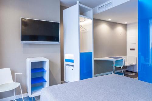 Habitación Doble con terraza del hotel Macia Sevilla Kubb. Foto 4