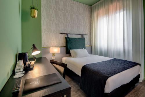 Habitación Individual del hotel Best Western Plus CHC Florence. Foto 3