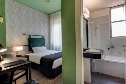 Habitación Doble Clásica del hotel Best Western Plus CHC Florence. Foto 5