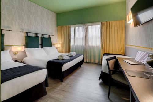 Habitación Doble Clásica - 2 camas del hotel Best Western Plus CHC Florence. Foto 4