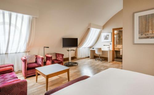 Suite Junior del hotel NH Collection Vigo. Foto 1