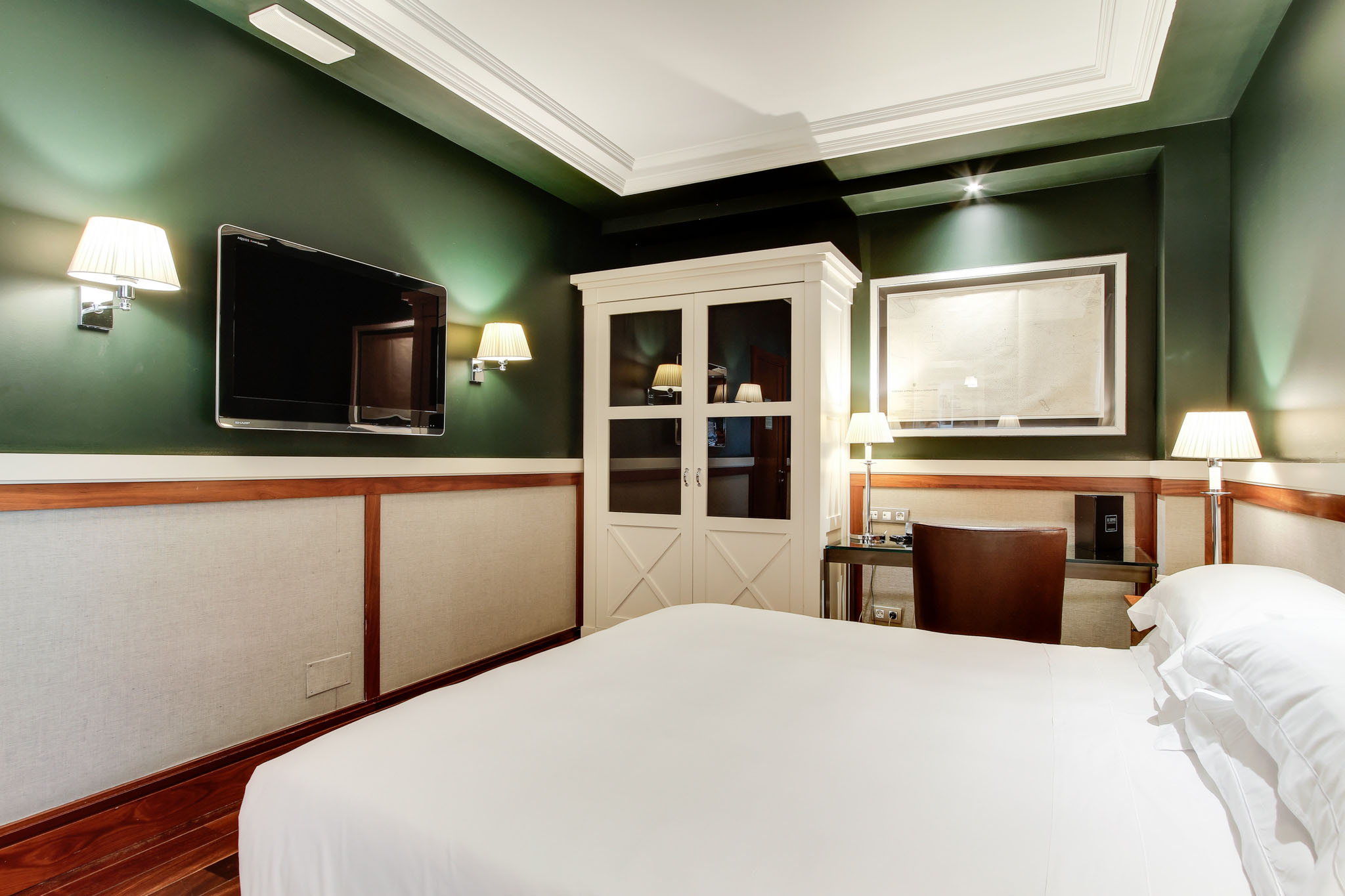 Habitación doble del hotel 1898