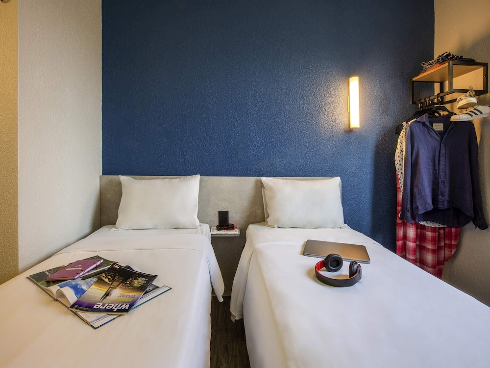 HABITACIÓN DOBLE CON CAMAS INDIVIDUALES del hotel Ibis Budget Sao Paulo Morumbi