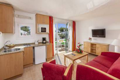 Bungalow 1 habitación del hotel Bungalows Parque Romantico I y II. Foto 1