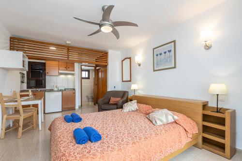 Estudio con vistas a la piscina del hotel Las Lilas. Foto 31