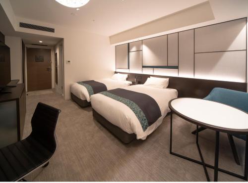 Habitación Doble Superior - 2 camas del hotel Vischio Osaka. Foto 4
