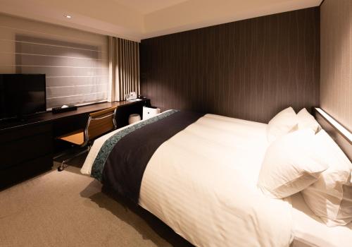 Habitación Doble Económica del hotel Vischio Osaka. Foto 4