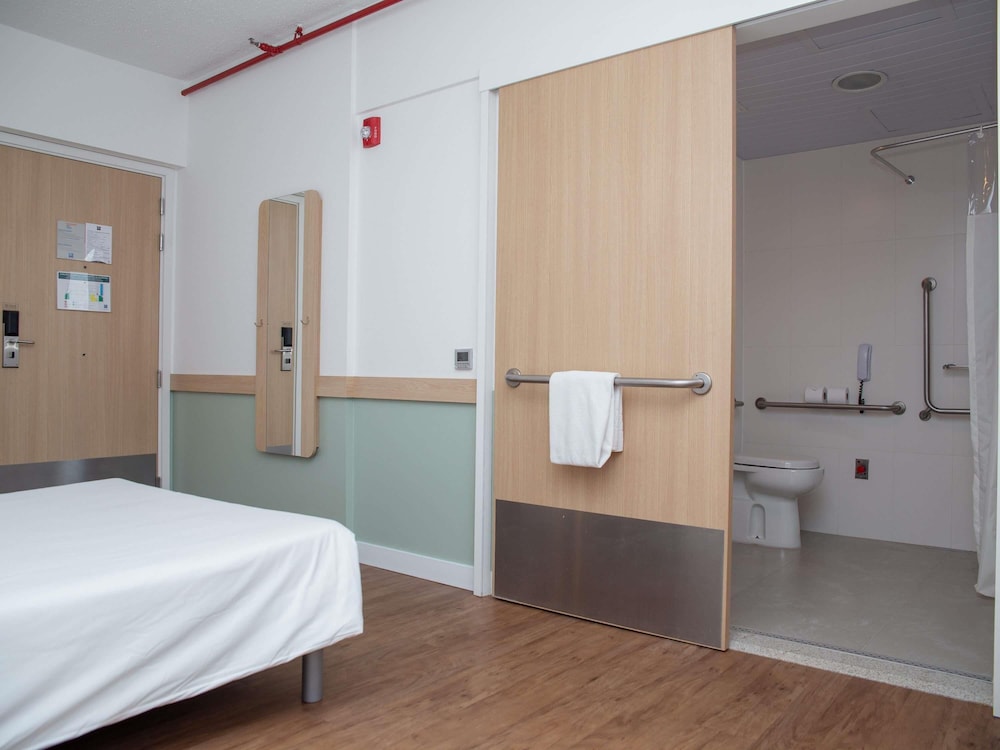 Apartamento Standard adaptado para personas con necesidades especiales con 1 cama doble del hotel Ibis Budget Campinas Aquidaban. Foto 3