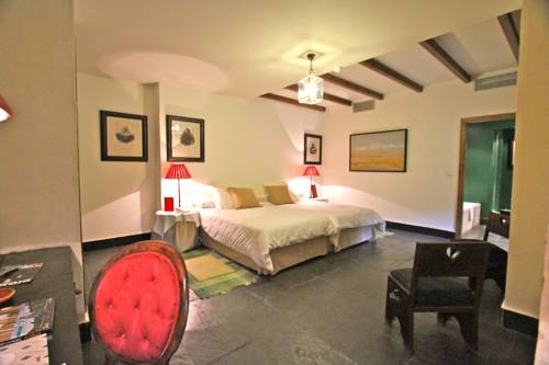 Habitación doble 2 camas del hotel Posada Real Castillo Del Buen Amor