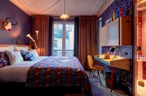 Habitación mediana del hotel 25hours Hotel Terminus Nord. Foto 9