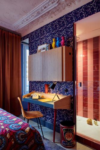 Habitación mediana del hotel 25hours Hotel Terminus Nord. Foto 10