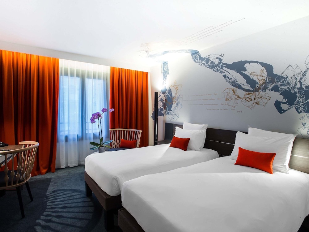 Habitación ejecutiva con 2 camas individuales, 2 camas individuales del hotel Novotel Les Halles. Foto 6